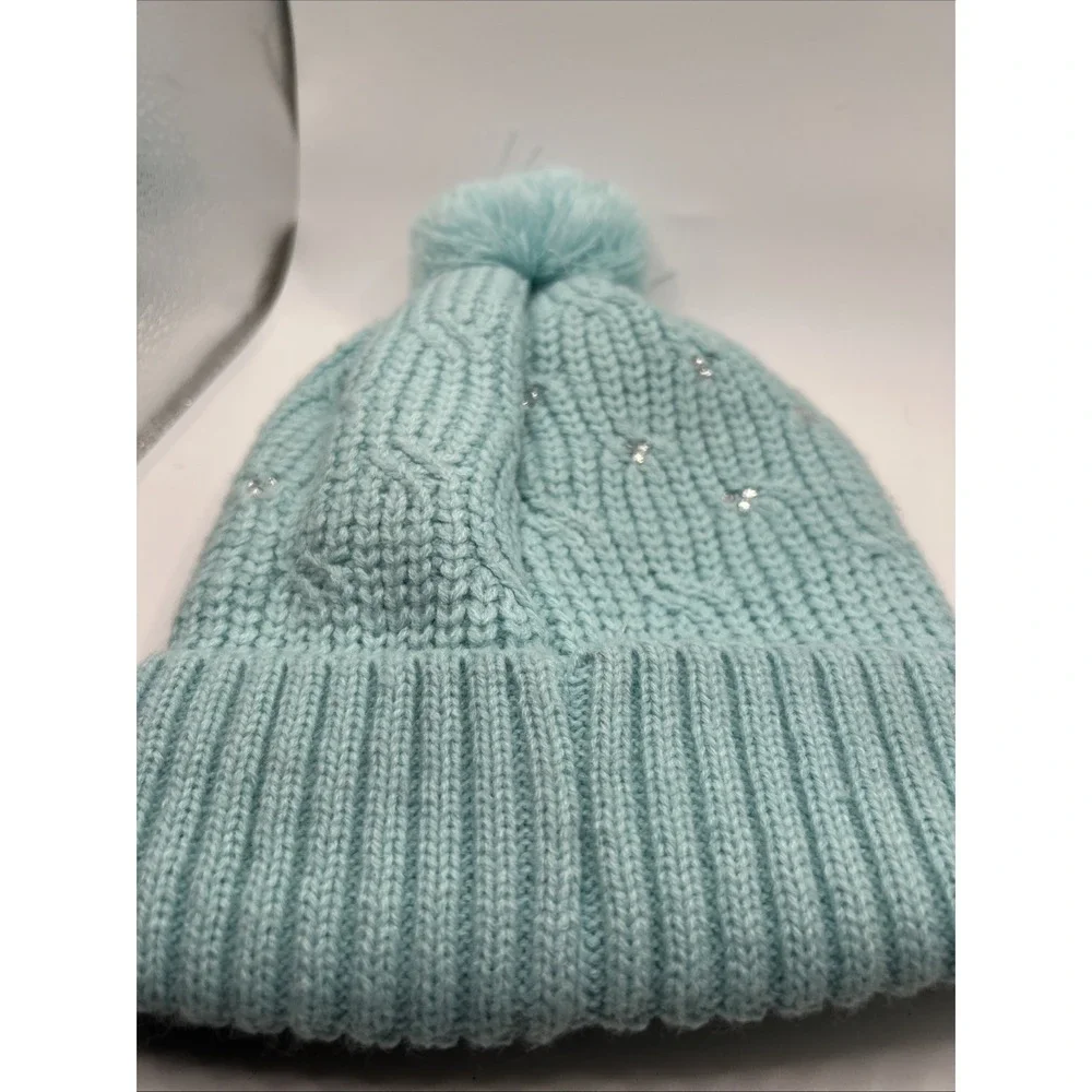 Disney Lilo & Stitch Beanie Hat Girls Blue‎